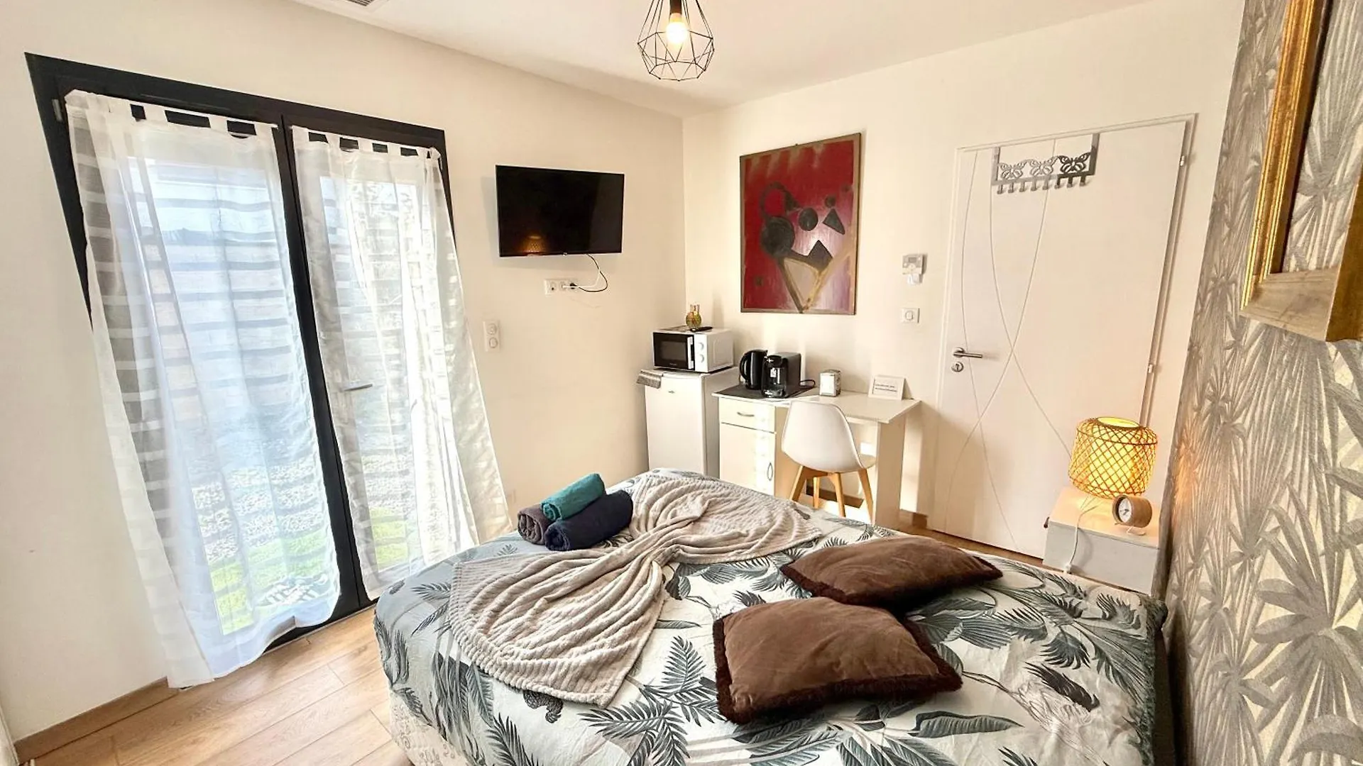شقة Studio Cosy - Clim & Parking & Wifi Aucamville